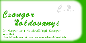 csongor moldovanyi business card